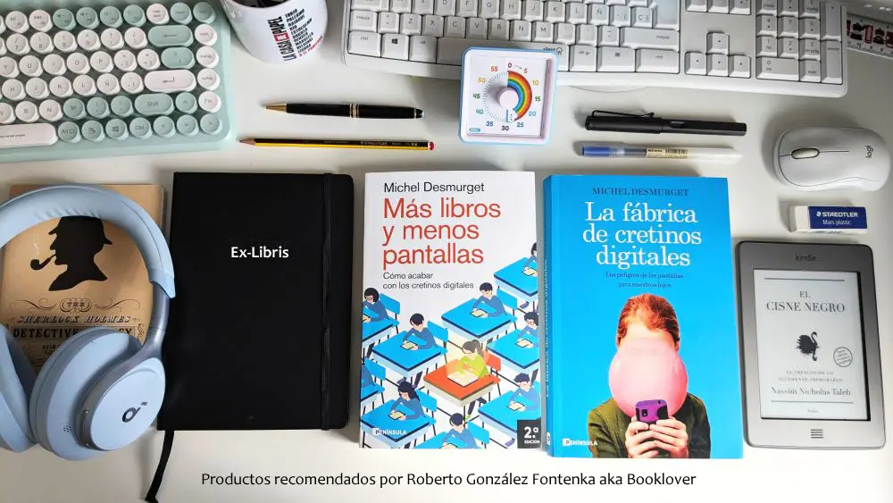 Productos recomendados por Roberto González Fontenla - Más libros y menos pantallas